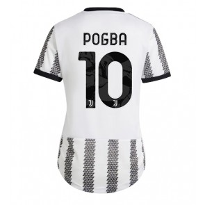 Juventus Paul Pogba #10 kläder Kvinnor 2022-23 Hemmatröja Kortärmad